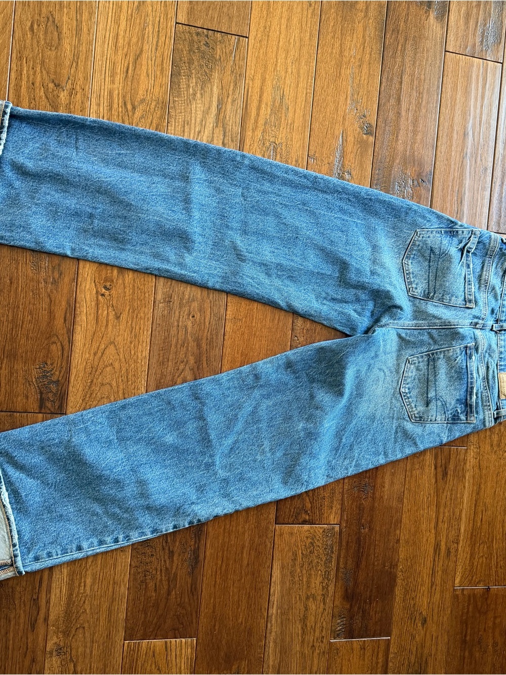 American Eagle Outfitters Light Blue stovepipe Jeans - Picture 9 of 9